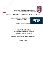 Físicoquímica Práctica 2.