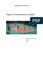 Trabalho Regras Do Voleibol 2022