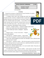 3º Ano Atividades de Português Matemática e Ciências 20 de Setembro