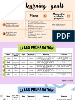 Class Preparation - 2023