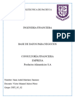 Caso Practico de Consultoria