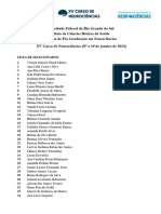 Lista de Selecionados Xvcursodeneurociencias2024