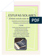 Proyecto Integrador, Estufa Solar