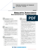 Analista Judiciario Area Administrativa Sem Especialidade