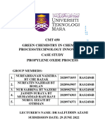 Case Study CMT650 - Propylene Oxide - Group1 - Nurfatin Najihah Roslan