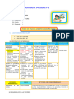 D1 A3 SESION TUT. Inicio Con Muchas Ganas Mi Nuevo Año Escolar