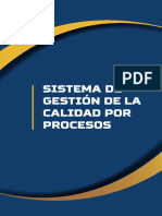 Sistema de Gestion de Calidad de Procesos.