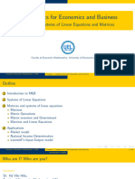 Chapter 1 - Matrices and Systems of Linear Equations