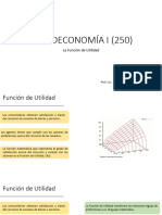 Micro 3 - La Función de Utilidad