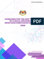 Guidelines For The Safe Transport of Clinical Specimens 2023 (Malaysia)