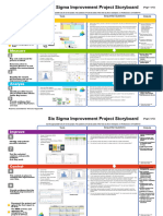 Project Storyboard - Six Sigma - 27 August 2018