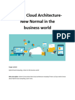 Hybrid Cloud Architecture