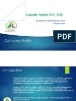 Advitha Labels Profile