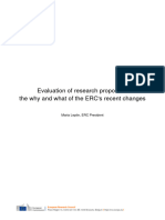 Evaluation of Research Proposals