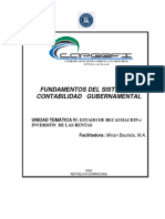 Unidad VI - Estado de Recaudación e Inversión de Las Rentas