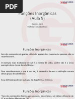 Funções Inorgânicas - Aula 5