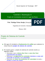 Aula 2 - Projeto de Controladores Através Do LR