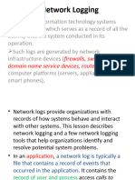 Level 3 Network Log