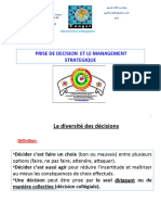 Processus de Decision Et Pouvoir de Decision