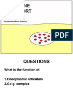 2.2 Membrane Transport