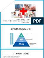 Redes de Atenção À Saúde No Sus (Baixa, Média e Alta) Aula 06