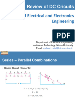 REVIEW OF DC CIRCUITS by MAP