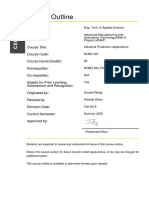 ROBO - 367 Course Outline