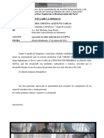 Informe Primeros Auxilios.