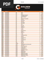 Lista Mayorista Golden