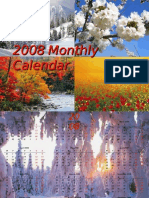 2008 Calendar