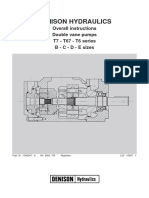 Denison T7-T67-T6 Series Service Manual