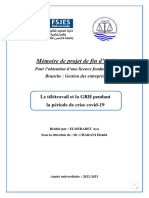 Le Télétravail Et La GRH Pendant La Période de Crise Covid-19