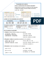 FICHA - Propiedades de La Adición