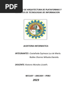 Trabajo de Auditoria Informatica de Luz Castañeda