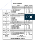 GHS Term Ii 5TH Form Exams 2024