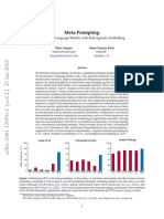 Meta-Prompting: Enhancing Language Models With Task-Agnostic Scaffolding