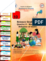 Science Grade 10: Quarter 4 - Behavior of Gases