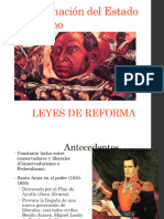 Leyes y Guerra de Reforma