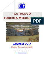 Catalogo Tubería de Micropilotes