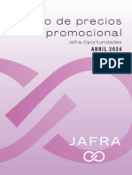 Lista de Precios Jafra Abril 2024