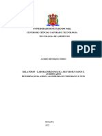 RELATÓRIO - Determinação Da Acidez e Alcoometria Do Vinho Branco e Tinto