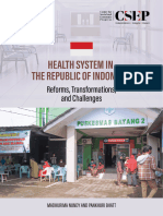 Health System in The Republic of Indonesia