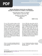 Historia de Una Maestra Mariluz Escribano