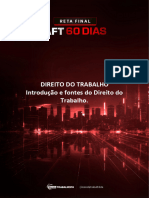 Reta Final Aft 60d Direito Do Trabalho Introduc A o Ao Direito Do