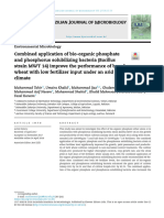 Combined Application of Bio-Organic Phosphate