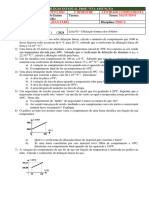 Lista 03 - Dilatação Térmica Dos Sólidos