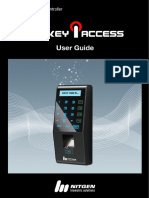 EN FINGKEY-ACCESS Terminal User Manual DC1-0086A