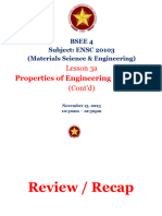 Lesson 3a Properties of Materials November 13 2023 BSEE 4 Cont