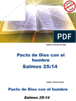 Pactos de Dios Con El Hombre