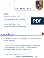 LAB 01 - Introduction To Lab Measurements and Units